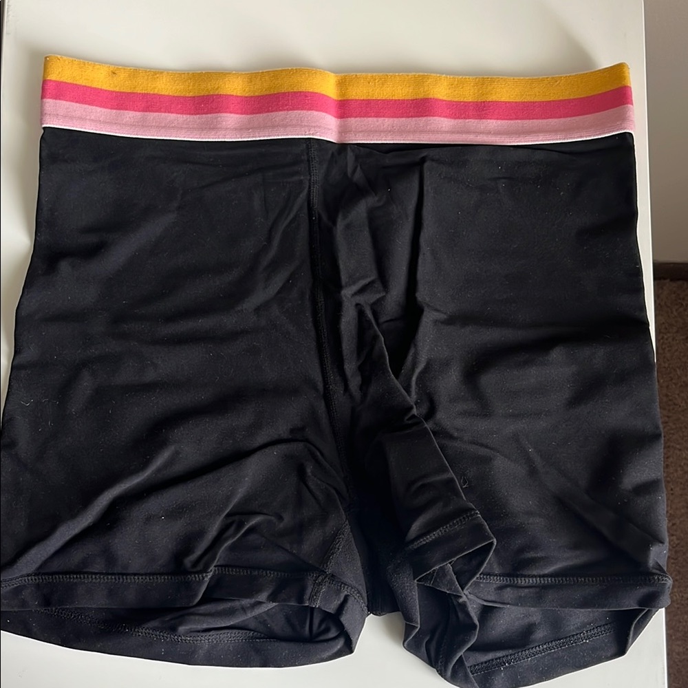 Popflex Tropical Collection Biker Shorts - Large
